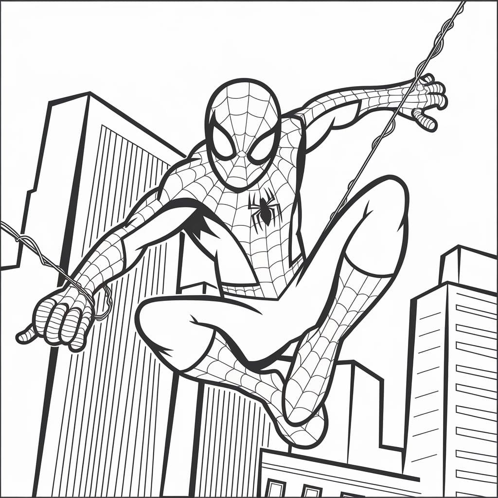 Spiderman boyama sayfası ile sevilen süper kahraman Spiderman boyama etkinliği sizleri bekliyor. İster çevrimiçi boya ister çıktı al boya.