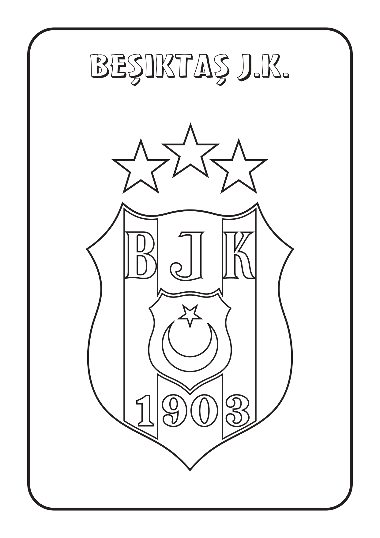 Beşiktaş - Boyama Yap