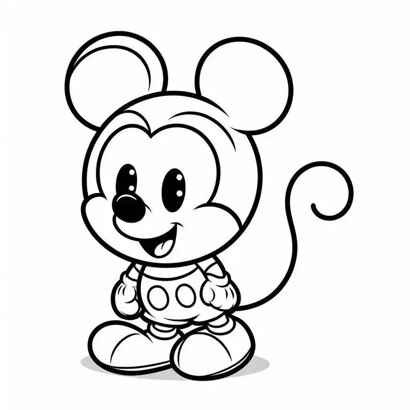 Mickey Mouse Boyama Sayfası ile çocuklarınızla eğlenceli bir Mickey Mouse boyama etkinliği yapmaya hazır mısınız ? Hemen tıkla boyama yap.