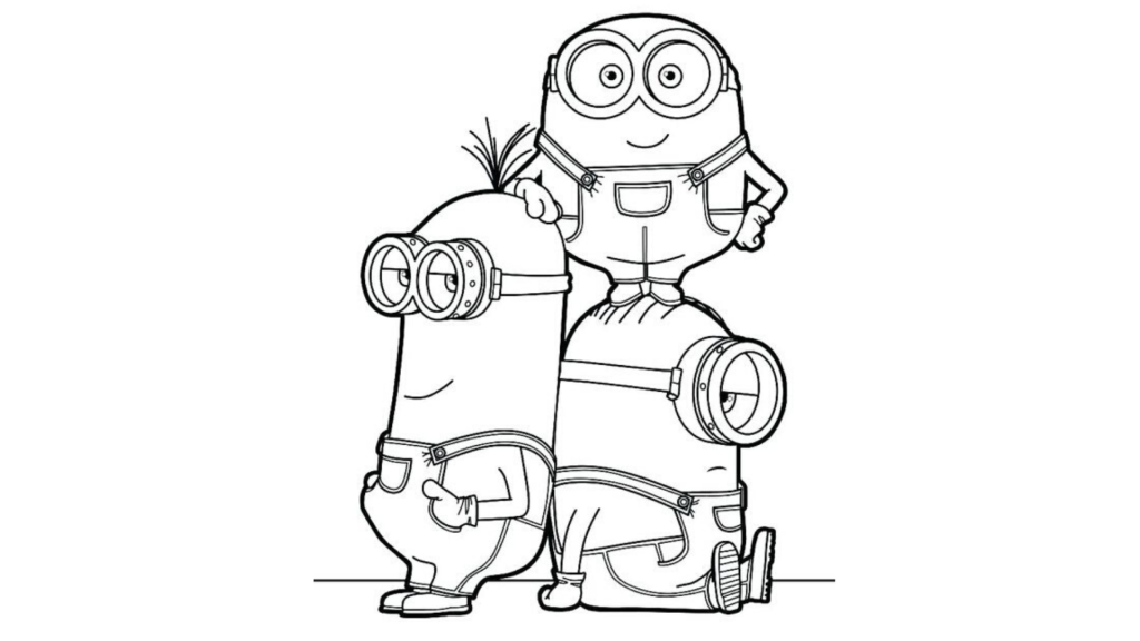 Minyon boyama etkinliği ile çocuklarınız eğlenerek el becerilerini geliştirebilecektir. Minyon boyama sayfası için hemen tıkla ve boyamaya başla.