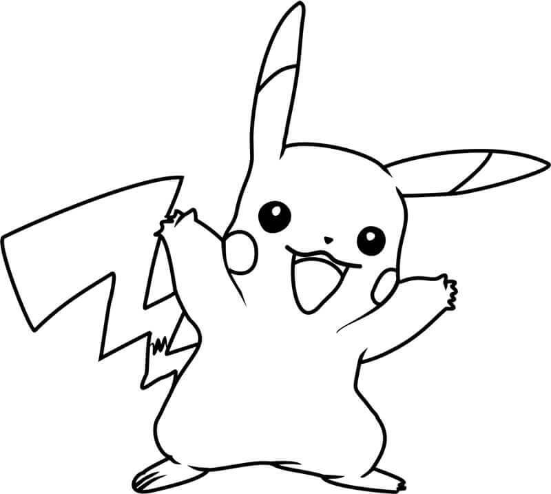 Pikachu - Boyama Yap