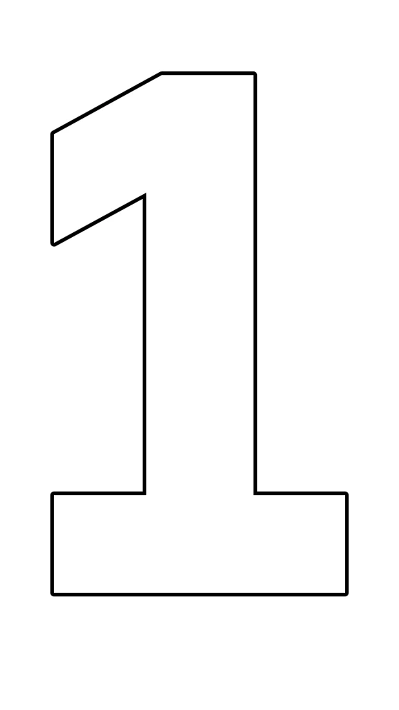 1 rakamı boyama sayfası ile çocuklar sayı öğrenirken eğlenir. Okul öncesi 1 rakamı boyama etkinliği ve kolay boyanabilir rakam çizimleri burada.