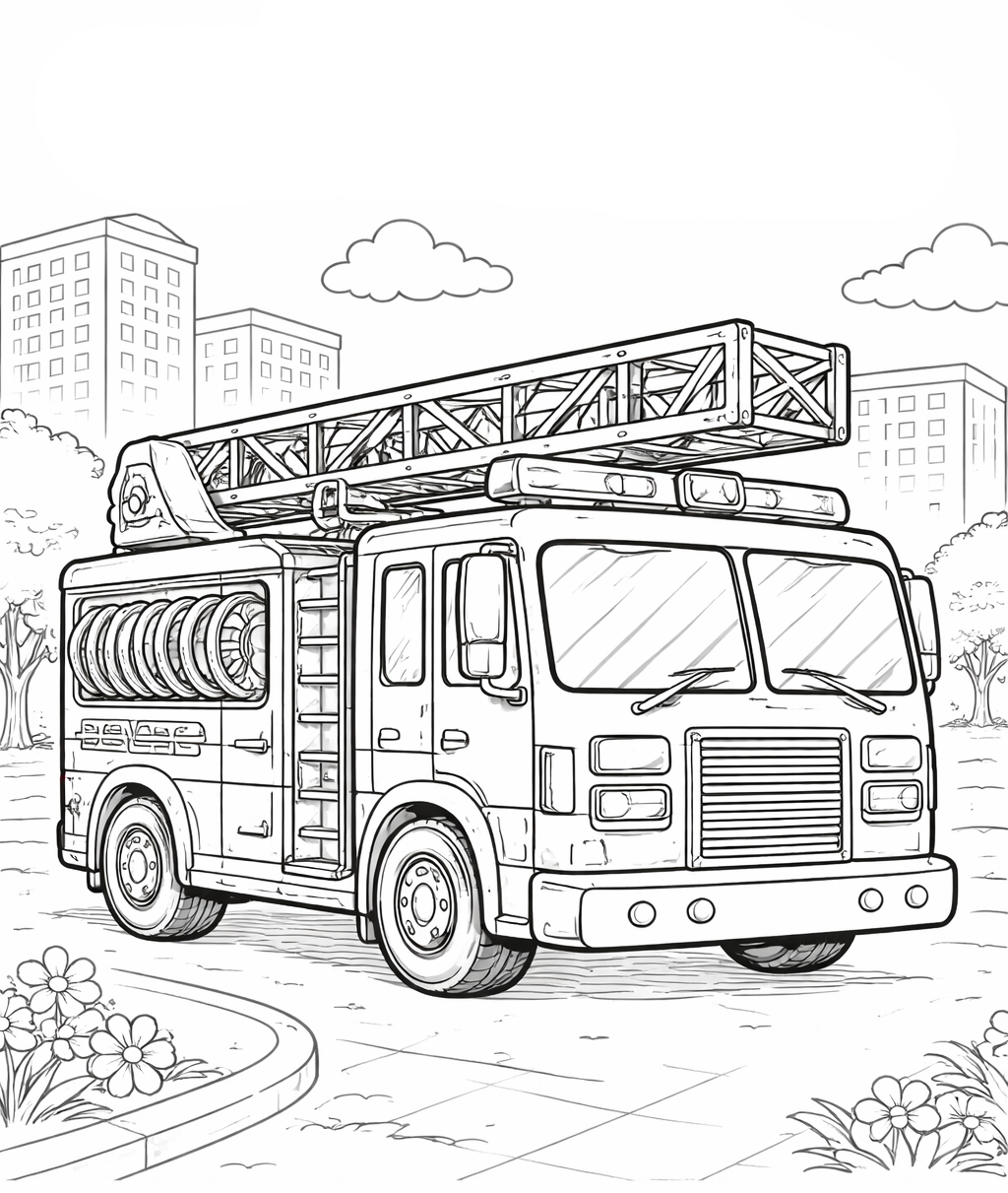 İtfaiye boyama sayfası ile çocuklar eğlenir. İtfaiye arabası boyama, itfaiye resmi boyama ve yazdırılabilir boyama sayfası keşfedin.