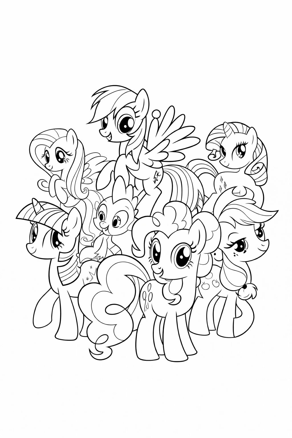 Pony boyama sayfası ile çocuklar eğlenirken yaratıcılıklarını geliştirir. Pony boyama ve my little pony boyama sayfası içeriklerini keşfedin.