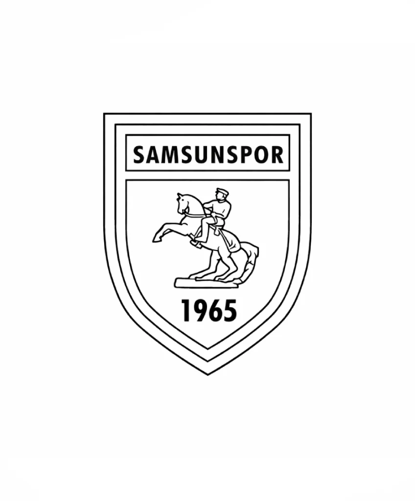 Samsunspor logo boyama sayfası ile kulüp logosunu dilediğin renklerle boya. Çocuklar için ücretsiz ve eğlenceli Samsunspor boyama etkinliği.