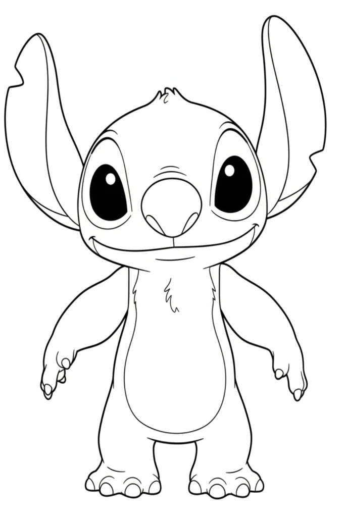 Stitch boyama sayfası, çocuklar için eğlenceli bir etkinliktir. Stitch resmi boyama ve stitch boyama renkli içeriğini ücretsiz indirip yazdırabilirsiniz.