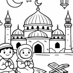 Ramazan Cami Boyama sayfası ile keyifli Ramazan boyama etkinlik yapın. Ramazanla ilgili boyama indir, Ramazan boyama pdf yazdır.