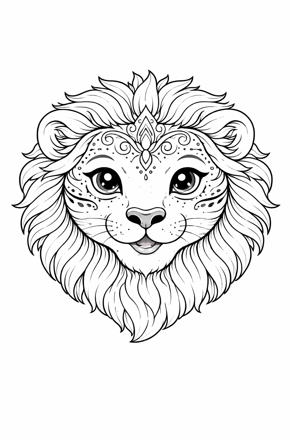 Aslan Yüzü Boyama içeriği ile eğlenceli aslan boyama sayfalarını keşfedin. Aslan yüz boyaması çocukların yaratıcılığını destekler.