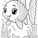 Balık boyama sayfası’nda yer alan balık boyama çizimini keşfedin. Balık boyama PDF dosyasını indirip basit balık boyama sayfasını kolayca yazdırabilirsiniz.