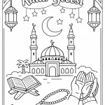 Kadir Gecesi Boyama Etkinliği sayfasındaki özel çizimi keşfedin. Kadir Gecesi boyama PDF dosyasını indirip kolayca yazdırabilirsiniz.