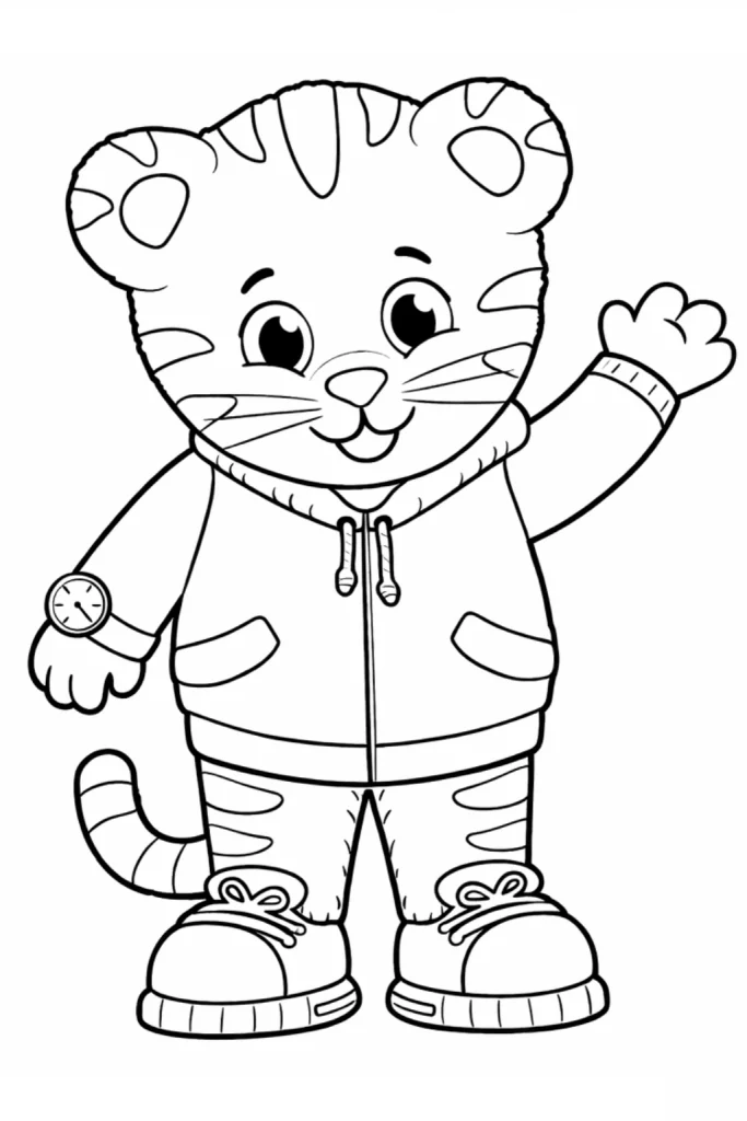 Kaplan Daniel Boyama sayfasındaki özel çizimi keşfedin. Kaplan Daniel resmi boyama görselini PDF olarak ücretsiz indirip kolayca yazdırabilirsiniz.