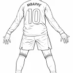 Mbappe Boyama Sayfası’nda yer alan Mbappe çizimi ile boyama keyfi yaşayın. Mbappe boyama resmini PDF olarak indirip kolayca yazdırabilirsiniz.