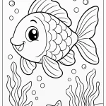 Sevimli balık boyama sayfasında yer alan balık boyama çizimini keşfedin. Balık boyama PDF içeriğini indirip basit balık boyama sayfasını yazdırın.