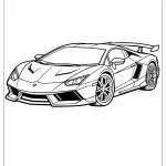 Spor araba boyama sayfasındaki çizimi keşfedin. Spor araba boyama PDF indirerek spor araba boyama sayfası kolay bir şekilde yazdırabilirsiniz.