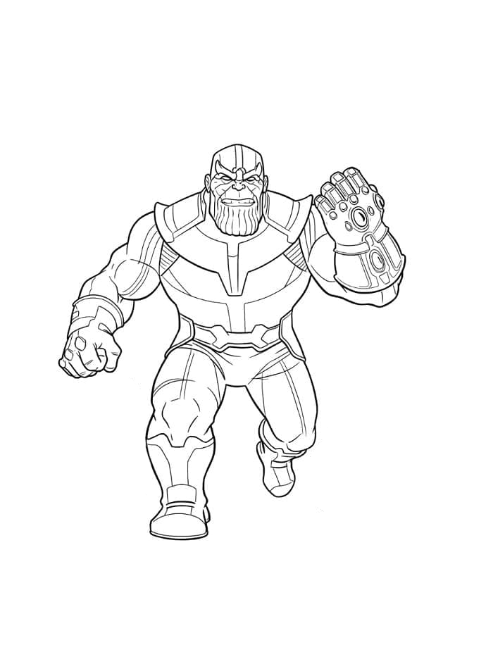 Thanos Boyama Sayfası’ndaki çizimi keşfedin. Thanos boyaması sayfasını indirip Thanos resmi boyama görselini kolayca yazdırın.