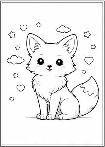 Tilki Boyama Sayfası