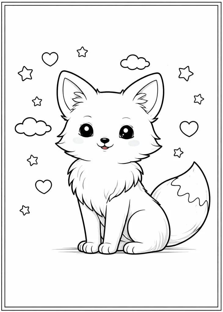 Tilki boyama sayfası’ndaki çizimi indirip yazdırabilirsiniz. Kolay tilki boyama PDF ile sade bir çizimi renklendirebilirsiniz.