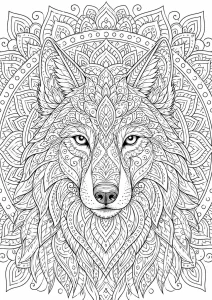 Mandala Kurt Boyama