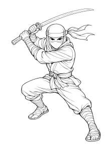 Ninja Boyama Sayfası