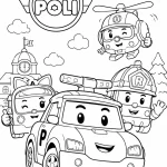 poli boyama sayfası yazdır