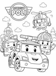 Poli Boyama Sayfası