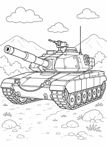 Tank Boyama Sayfası