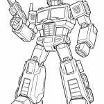 transformers robot boyama sayfası