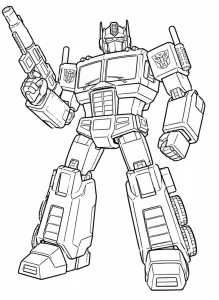 Transformers Robot Boyama