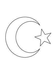 Ay Yıldız Boyama