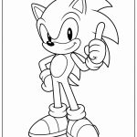 basit sonic boyama sayfası