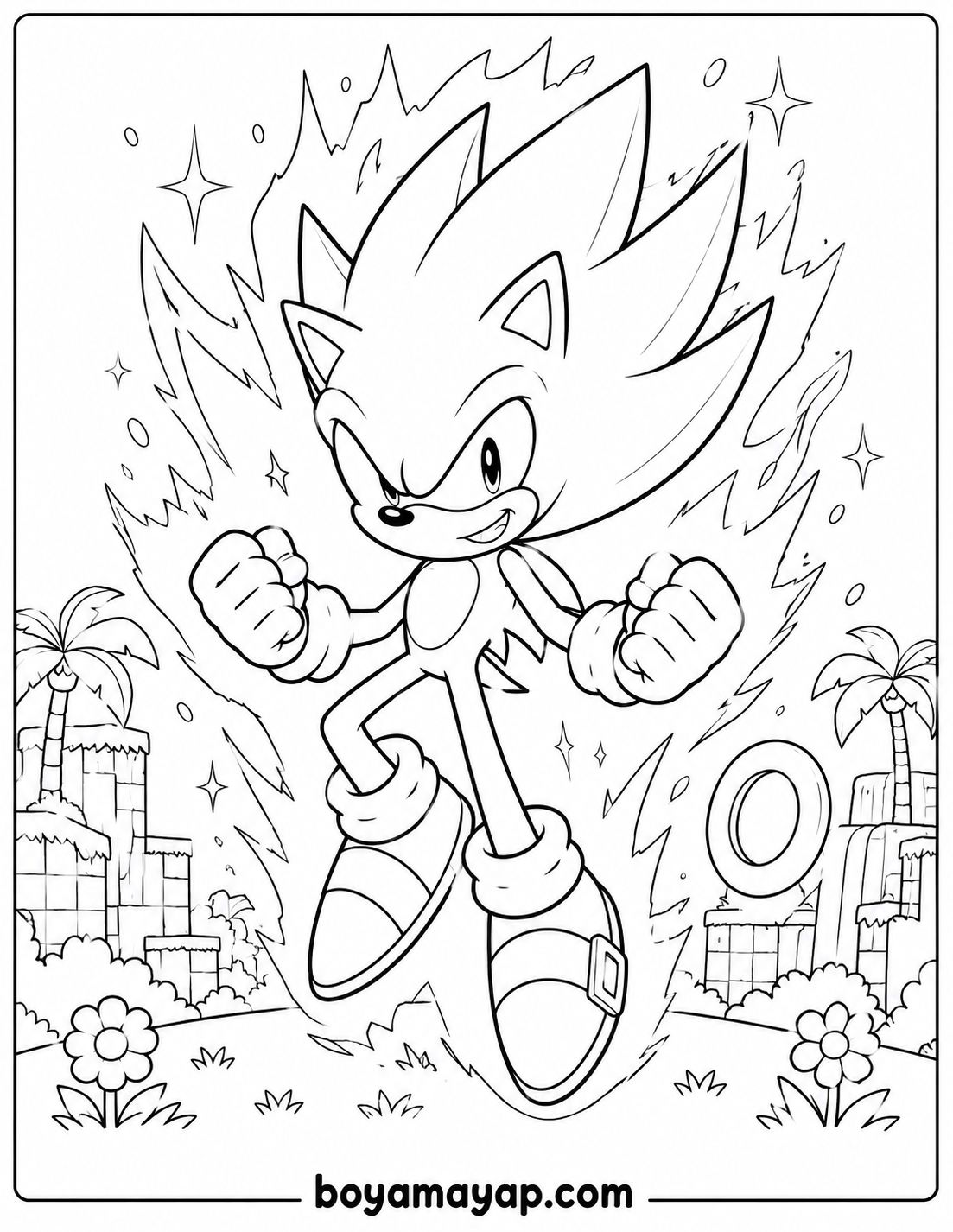 Super Sonic Boyama Sayfası