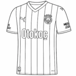 fenerbahçe forma boyama sayfası
