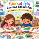 ilkokul boyama etkinlikleri