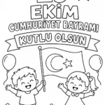 29 ekim boyama sayfası